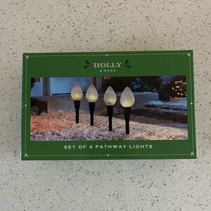 White Pathway Lights Set